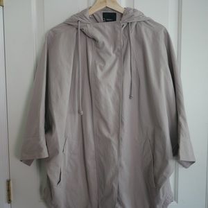 Tan parka fall jacket